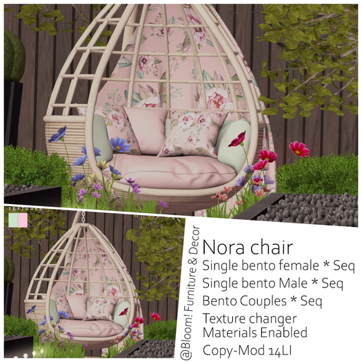Second Life Marketplace Chair Outdoor Nora outdoor Chair